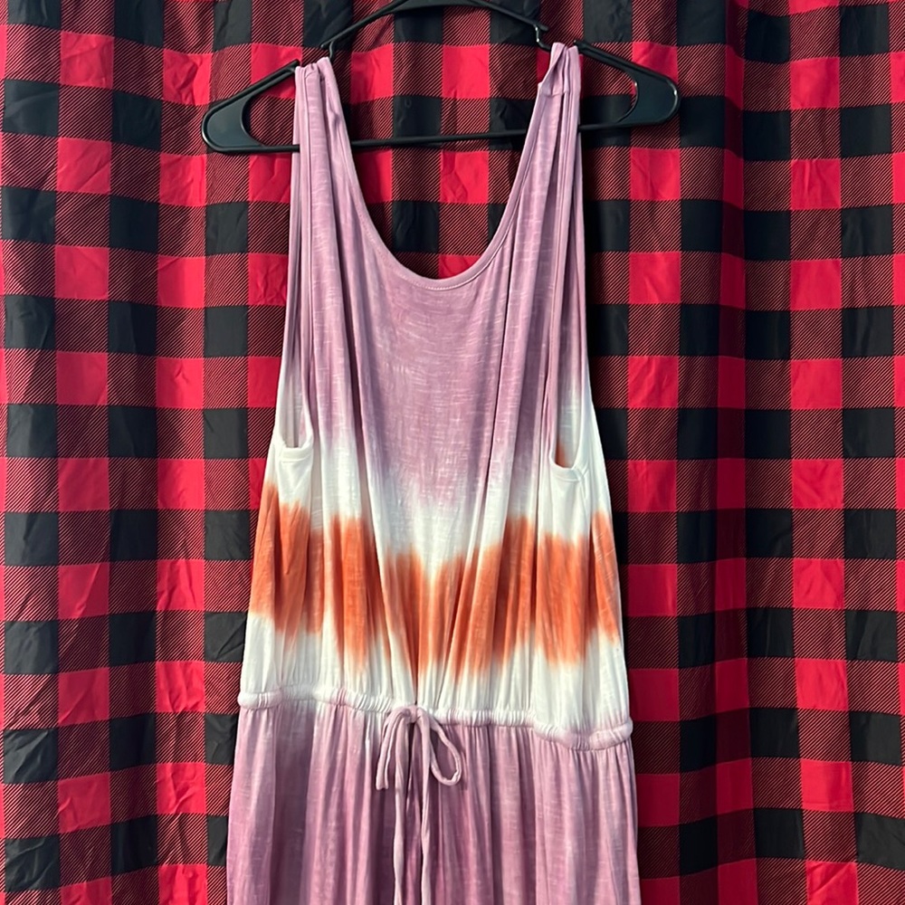 Knox Rose Tie Dye Maxi Dress, Size XL